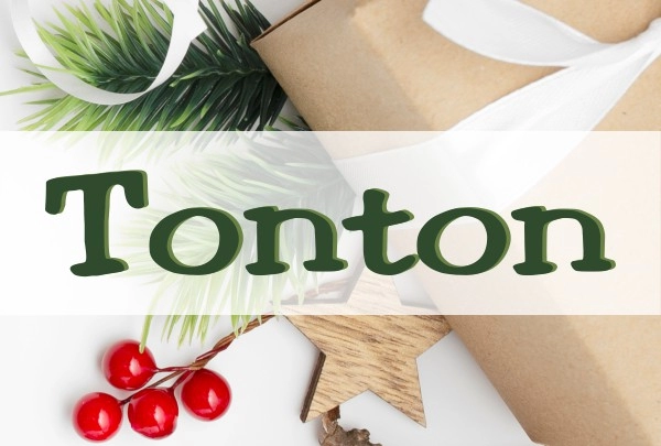 Cadeau de Noël pour Tonton